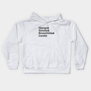 Helvetica Django Kids Hoodie